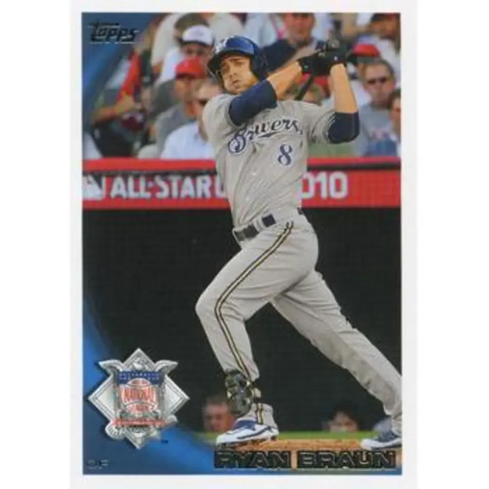 2010 Topps Update Ryan Braun AS US-35 Milwaukee Brewers